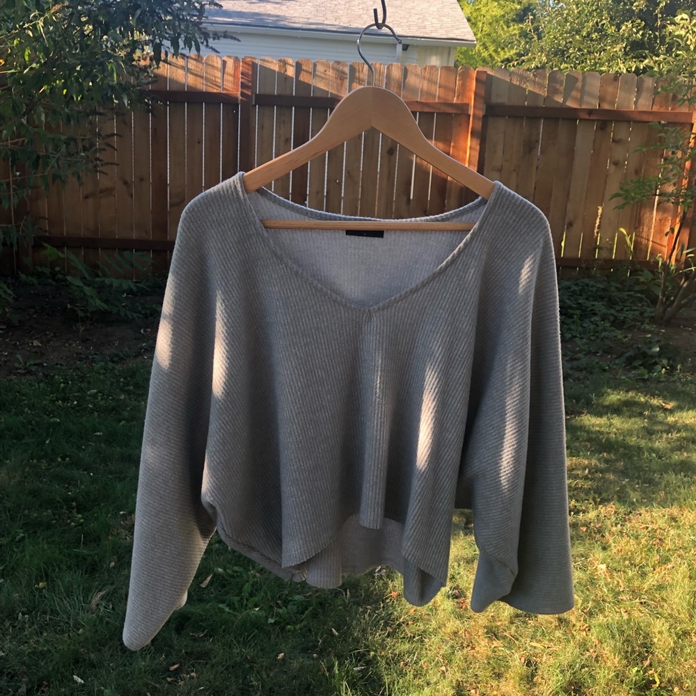 Soft Grey Sweater